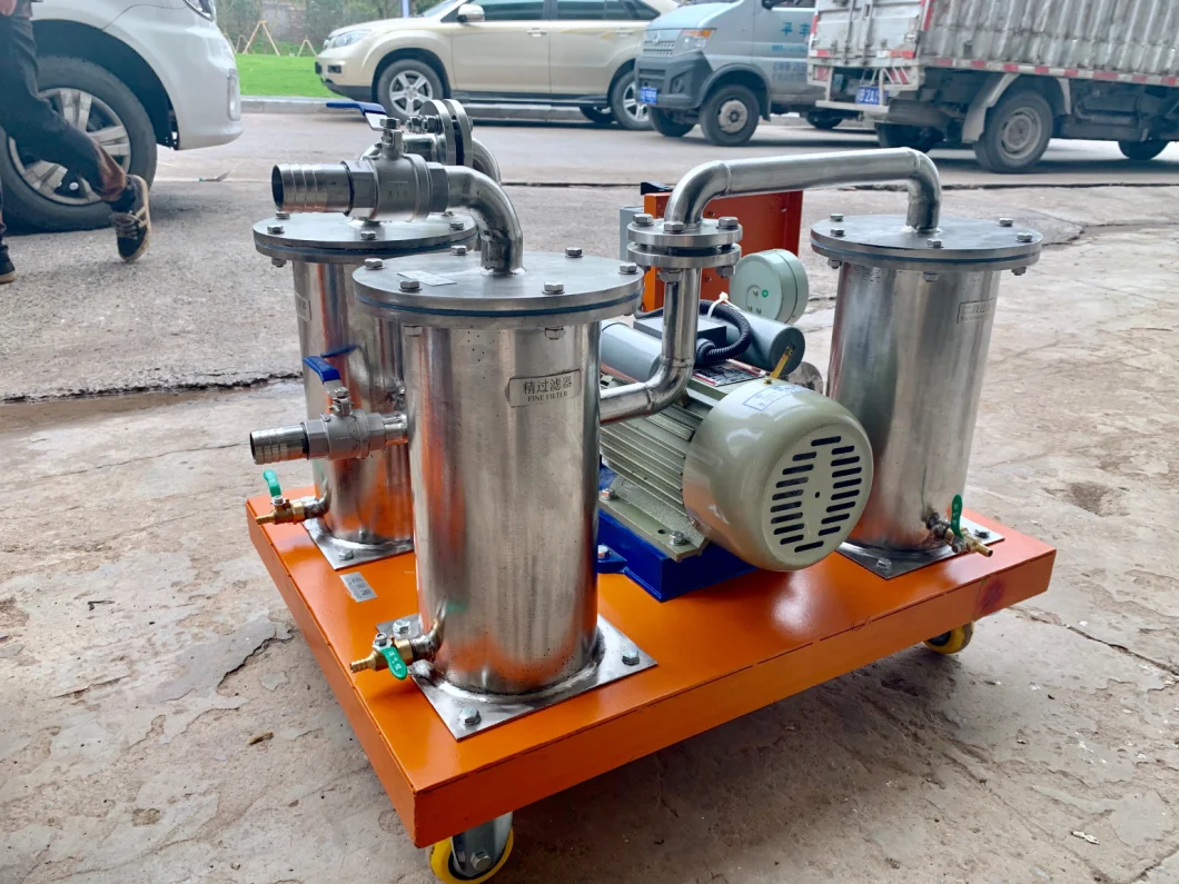 Jl Portable Oil Filter Machine Corn Oil, Coconut Oil, Sesame Oil Cleaning and Purifying