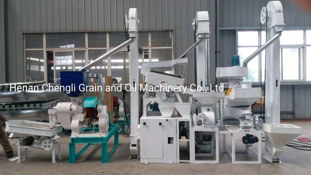 Grain Processing Rice Mill Paddy Husker Milling Machine