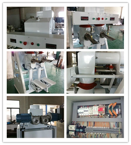 Screw Auger Semi Automatic Powder Cement Filling Packing Machine
