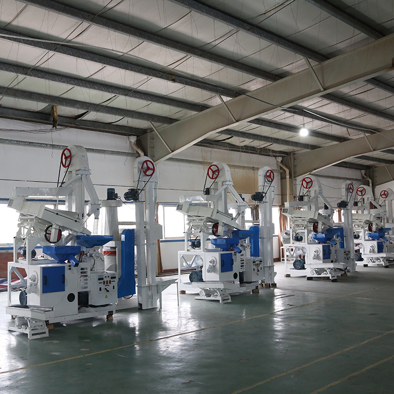 Rice Cleaning Combined Rice Mill Plant Rice Milling Unit Paddy Separator Production Line
