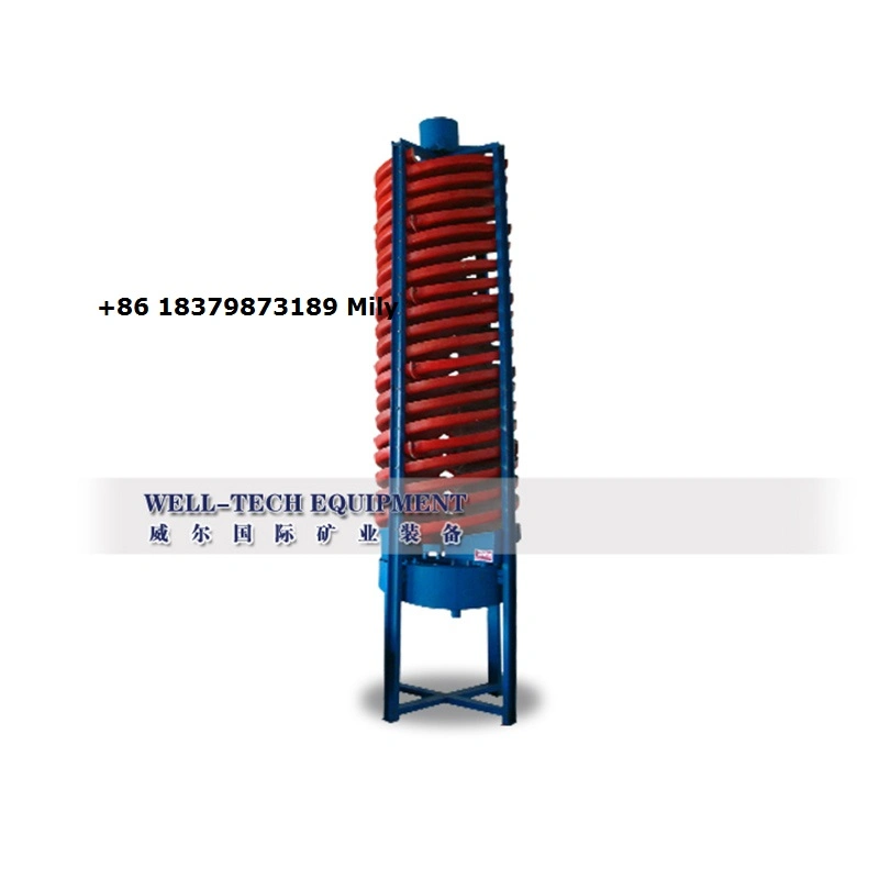 Gandong Gold Mines Separator Gold Gravity Separator Machine Gold Spiral Concentrator Chute