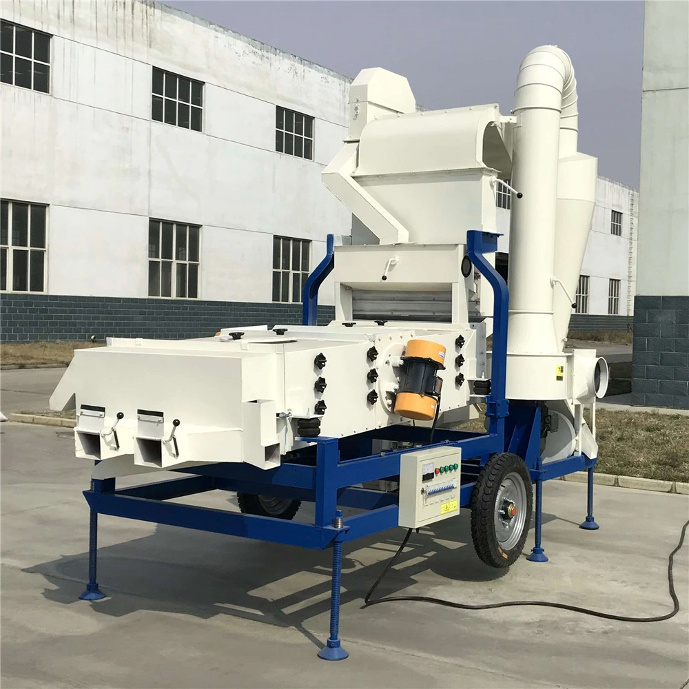 Mobile Grain Cleaning Machine Seed Cleaner