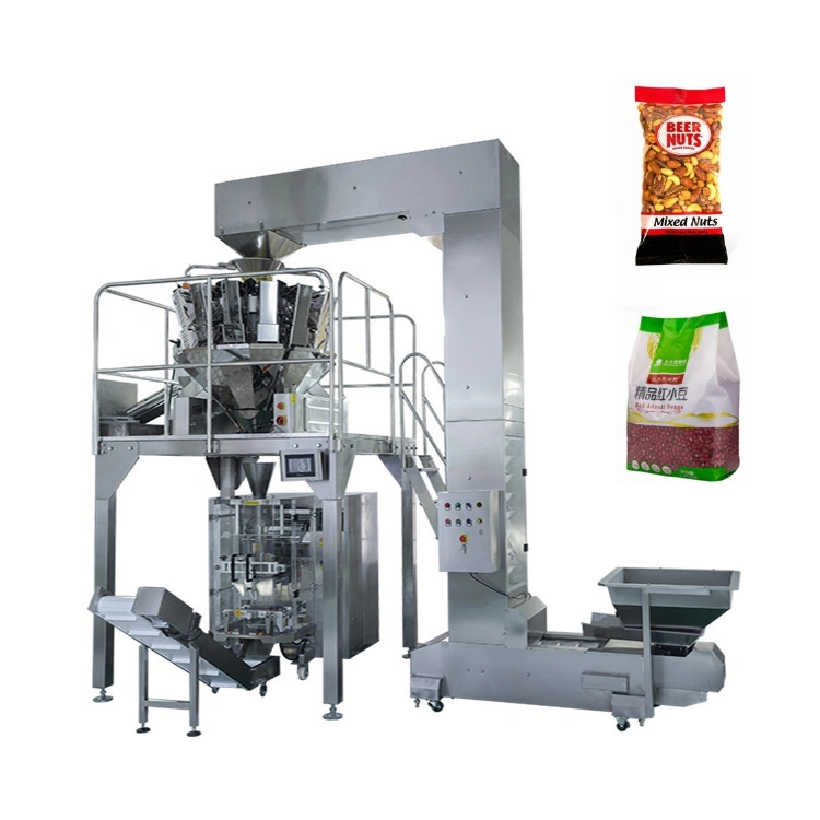 Automatic Grain Rice Beans Lentils Other Granule Packing Machine