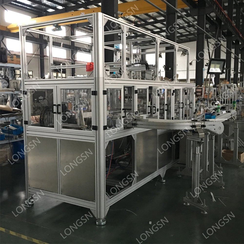 Full Automatic Linear Bagger Bagging Packaging Machines for Empty Pet Plastic Bottels Packing Production Line System