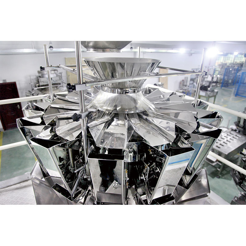 Multi-Head Weigher Automatic Chips Snack Sugar Grain Packing Machine
