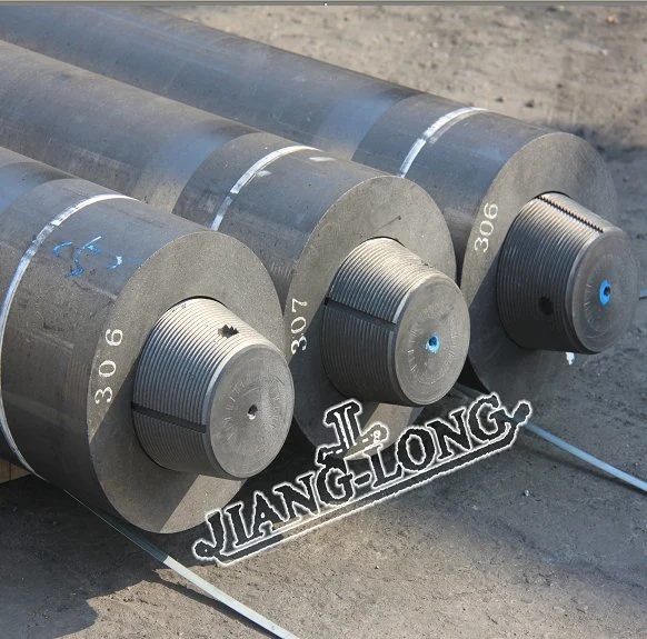 HP,UHP Graphite Electrodes Dia: 300mm(Length 1800mm),350mm(Length:1800mm) ,400mm(length:1800,2000mm), 450mm(Length:1800,2000mm) for steel making from China
