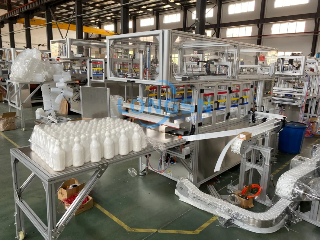 Automatic Plastic HDPE Bottle Barrel Bagging Packing Machine