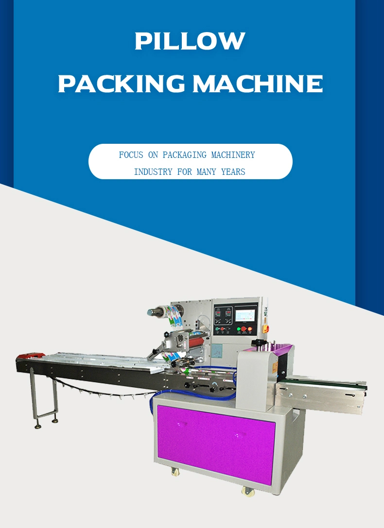 Three Servo Packaging Machinery Bread Packaging Machine Food Packaging Machine Manufacturers Direct Sales