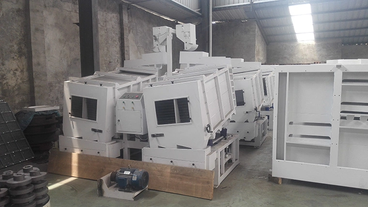 Double Body Rice Milling Processing Machine Rice Paddy Separator
