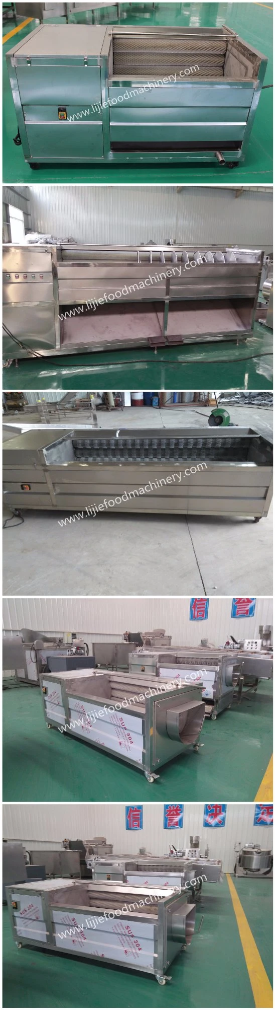 Vegetable and Fruit Cleaning Machine/Brush Cleaning Machine