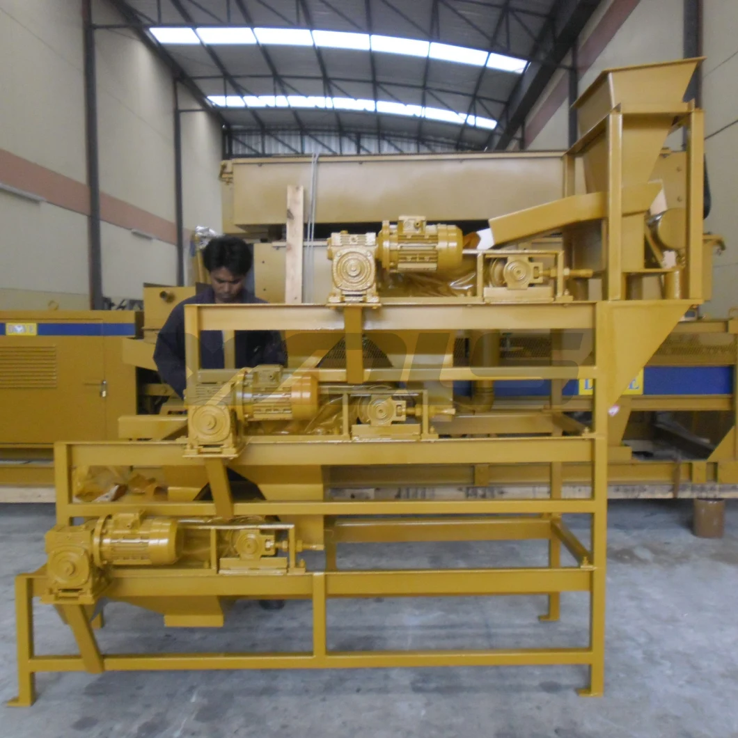 High Efficiency Dry Type Magnetic Roller Separator Machine Cr 150*500