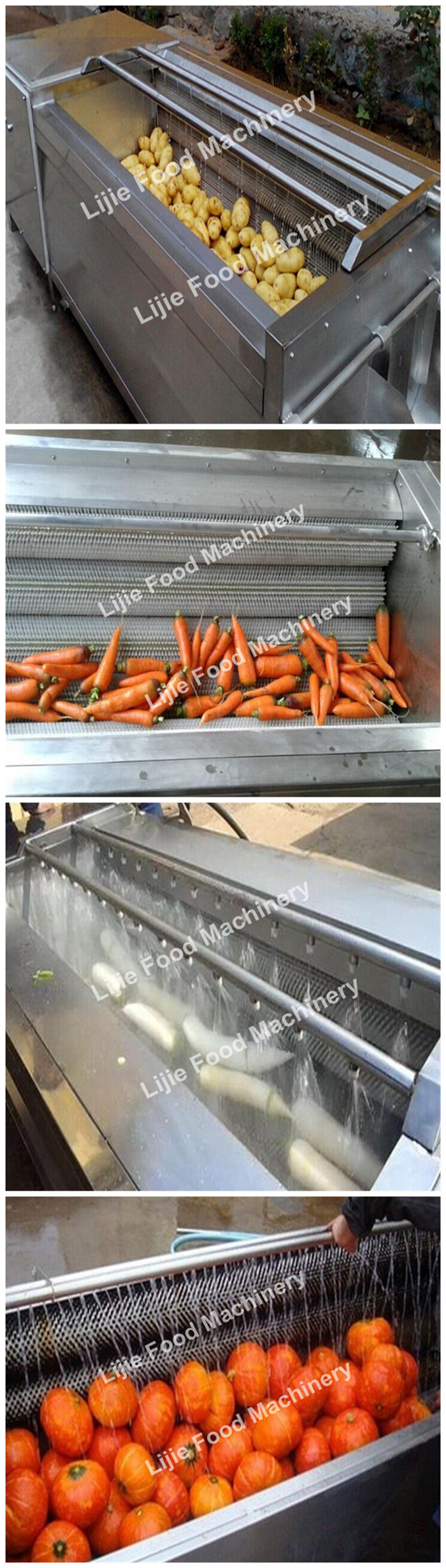 Commercial Sweet Potato Cleaning Machine/ Date Cleaning Machine