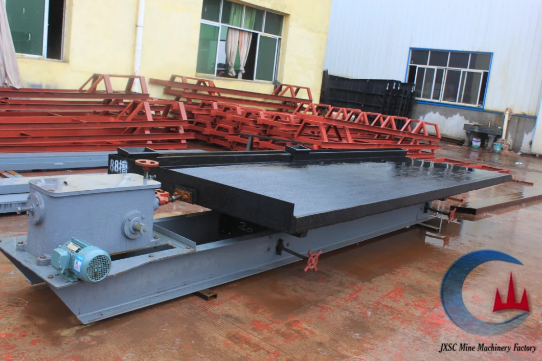 Popular Gravity Separation Mining Mineral Ore Shaking Table for Oxide Chrome Ore, Antimony, Tin