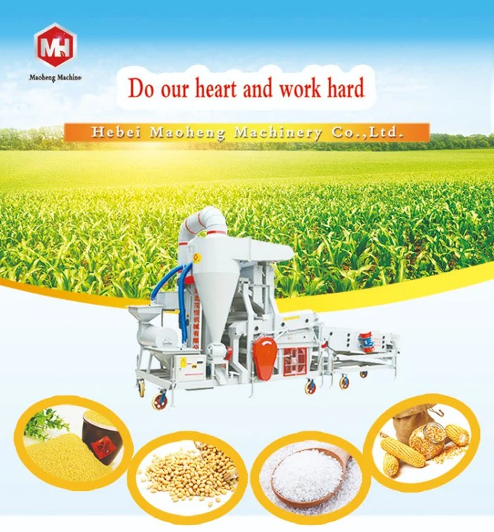 Quinoa, Maize, Mung Bean Seed Cleaning Processing Machine 5xfz-15bxtm