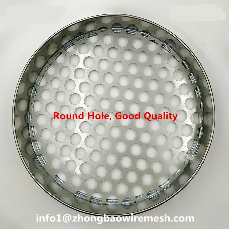 Perforated Standard Sieve for Sifting Flour/Broccoli Seed/Mung Bean/Clover Seed/Radish Seed