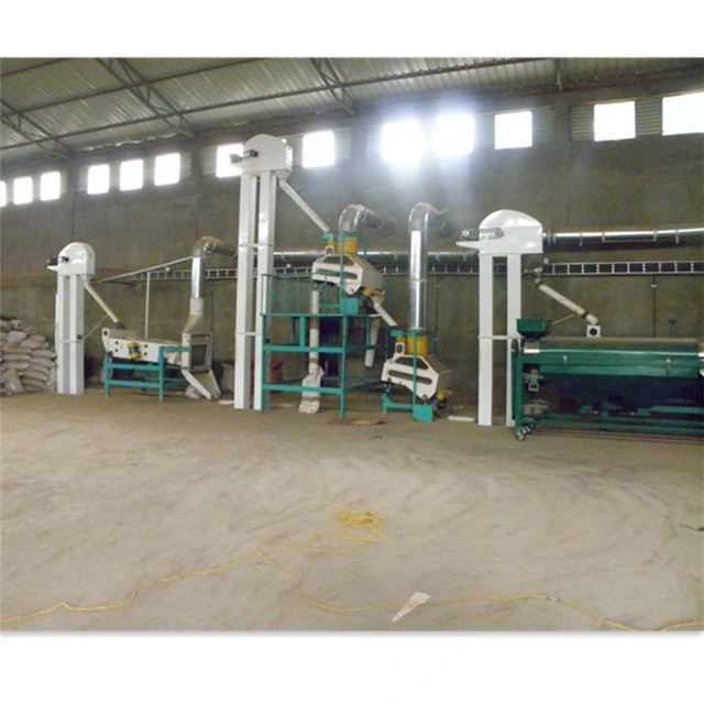 Soybean Simsim Maize Corn Wheat Cleaning Processing Line