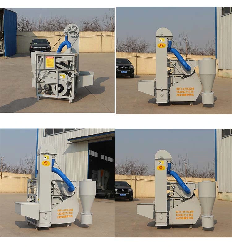 Small Type Seed Grain Cleaner Pulse Seed Cleaning Machine Mh-1800