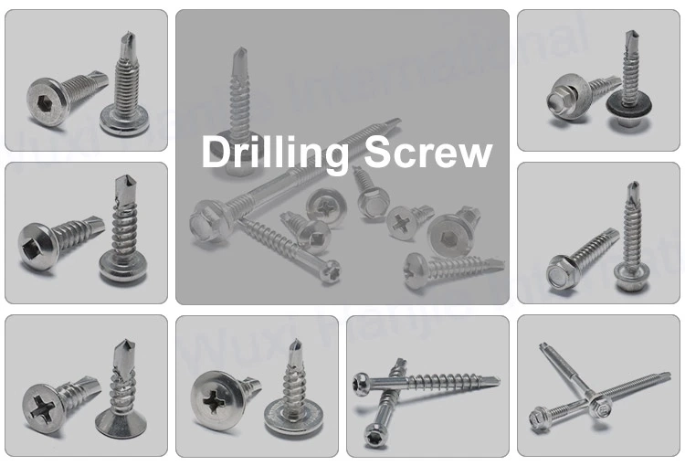 Indented Self Tapping Screw/Hexagon Washer Head Tapping Screw