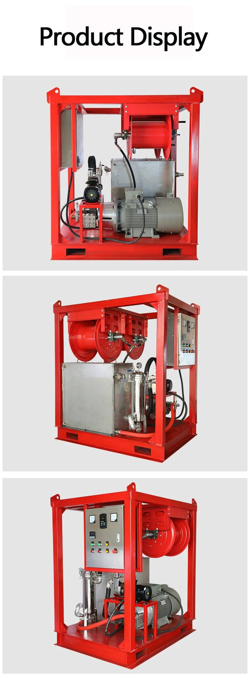 High Pressure Water Jet Cleaning Machine for Ship Cleaning and Underwater Hull Cleaning