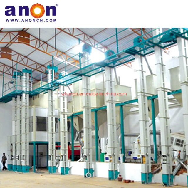 Anon 100tpd Parboiled Rice Mill Plant Manufacturer Automatic Rice Mill Paddy Processing Machine
