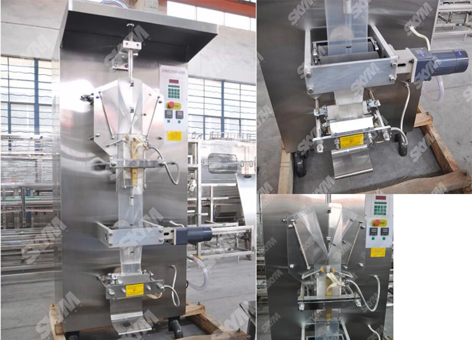 Automatic Small Production Plant for Milk Juice Drinking Water Sachet Liquid Bagging Packing Machine