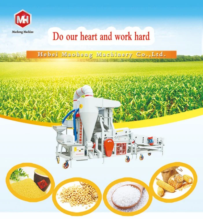 Mobile Combine Seed Cleaner Corn Pre-Cleaning Machine 5xfz-15bxcm