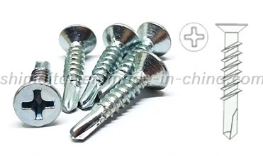 Factory Indented Hex Washer Head Self Drilling Screw Roofing Screw with EPDM Washer