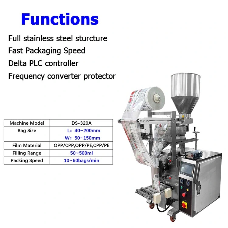 Grain Packing Machine Candy Packing Machine for Sugar and Nuts