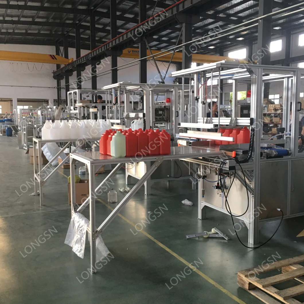 Automatic Plastic HDPE Bottle Barrel Bagging Packing Machine