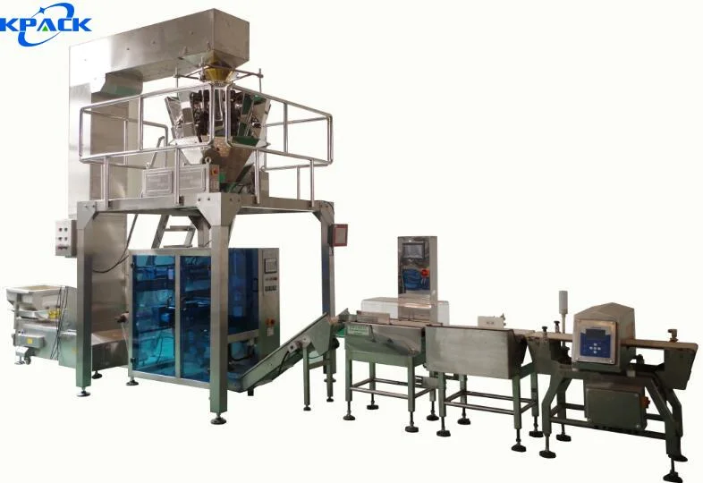 Fully Automatic Snack Nuts Weighing Bagging Packing Machine