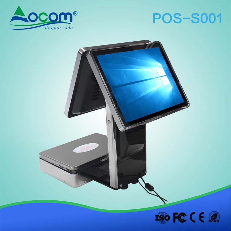 POS System Touch Electronic Weighing Scale Printer Barcode Scale
