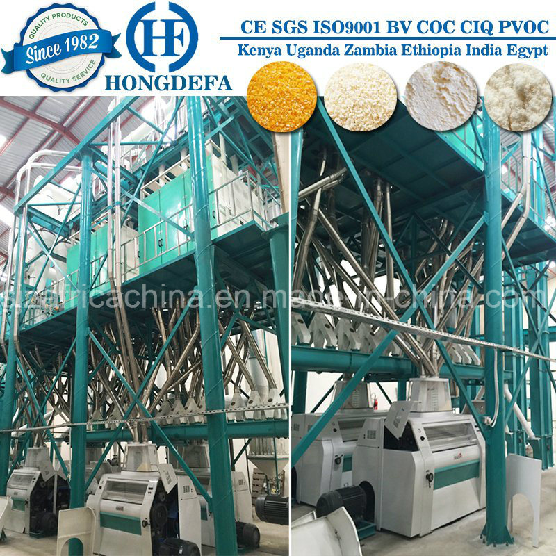 Complet Wheat/Maize Flour Processing Line Cleaning / Milling/Packing Flour Mill
