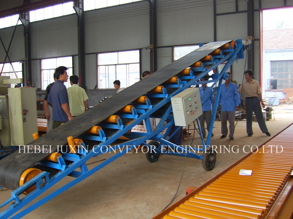 Material Handling Conveying Equipment Portable Conveyor, Moving Belt Conveyor, Fixed Belt Conveyor