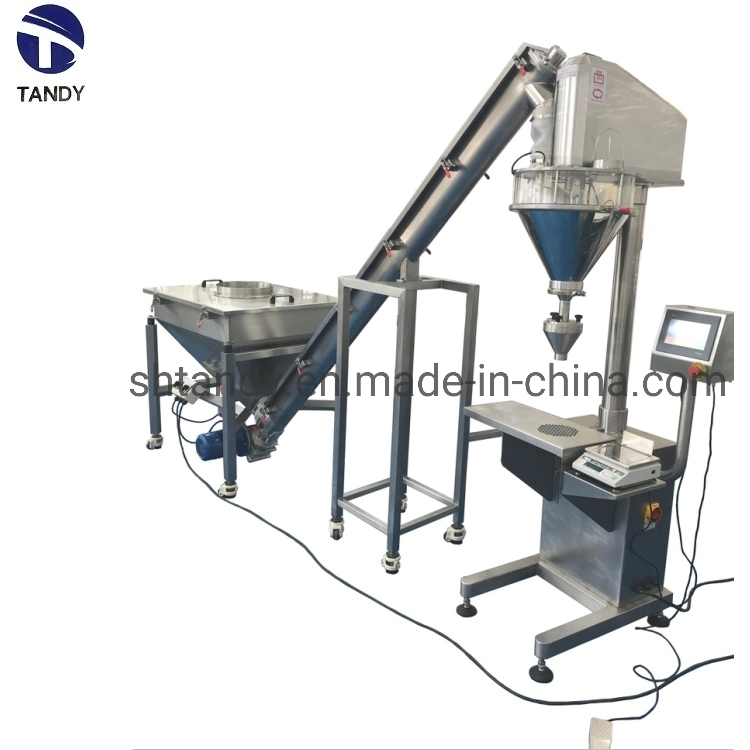 Customized Semiautomatic Screw 3 in 1 Coffee Powder Auger Filling Machine