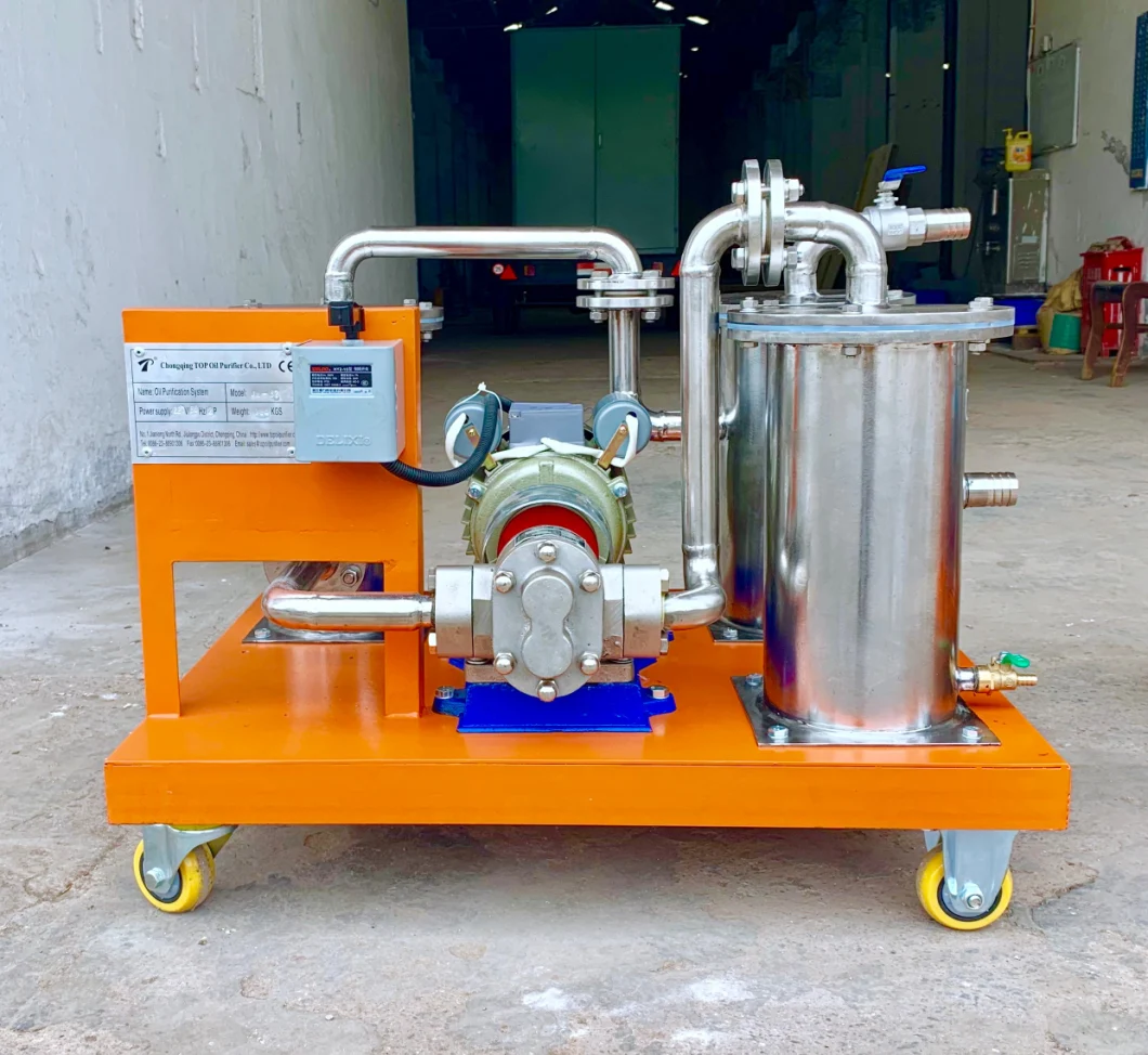 Jl Portable Oil Filter Machine Corn Oil, Coconut Oil, Sesame Oil Cleaning and Purifying