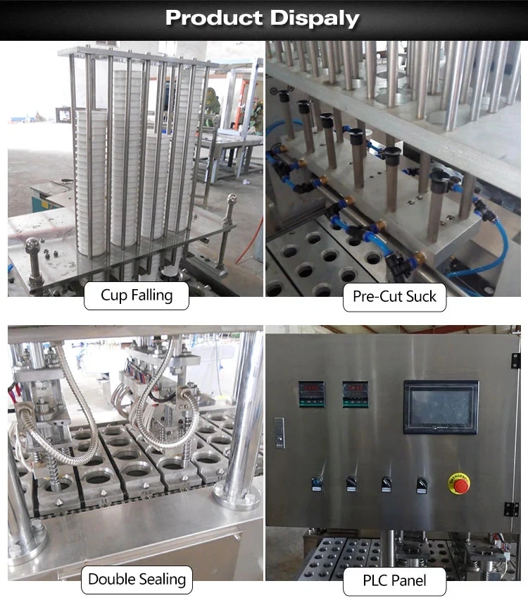 Automatic Coffee Capsule Filling Sealing Machine for Food Processing Factory