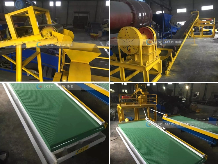 Gold Gravity Separation Vibrating Shaker Table for Mining Recovery