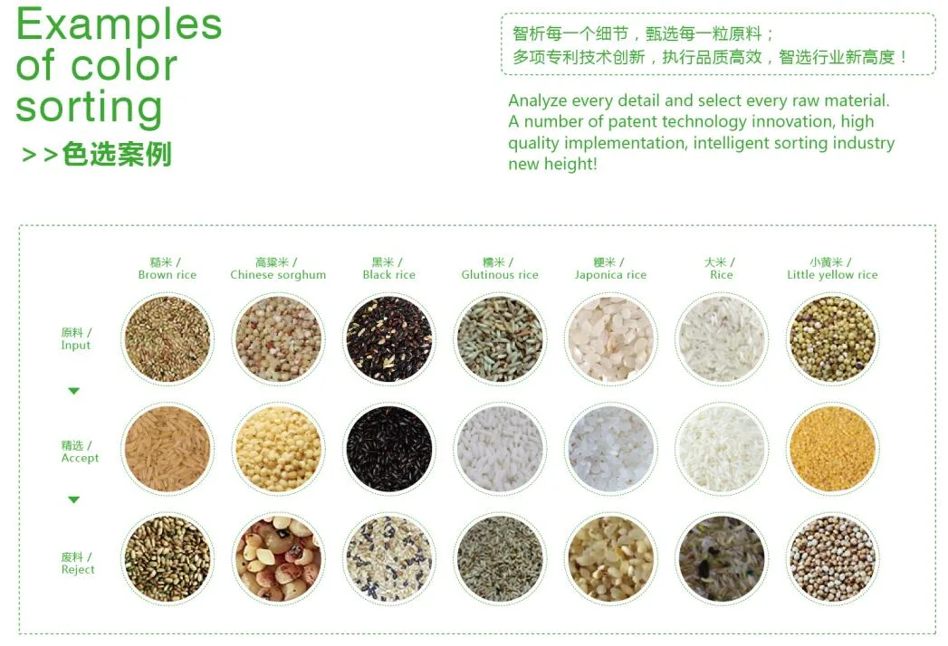 Chia Seeds Color Separator and Sorting Machine