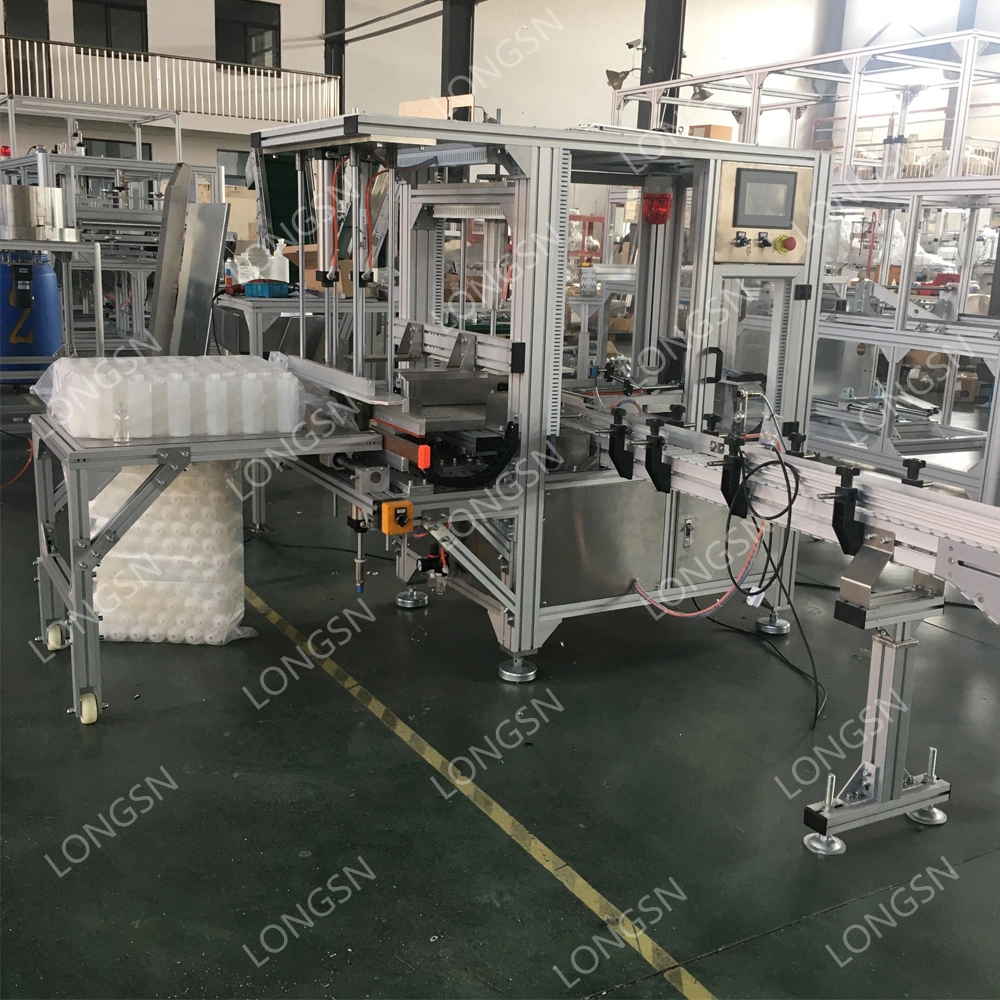 Automatic Plastic HDPE Bottle Barrel Bagging Packing Machine Barrel Bag Baler Machine