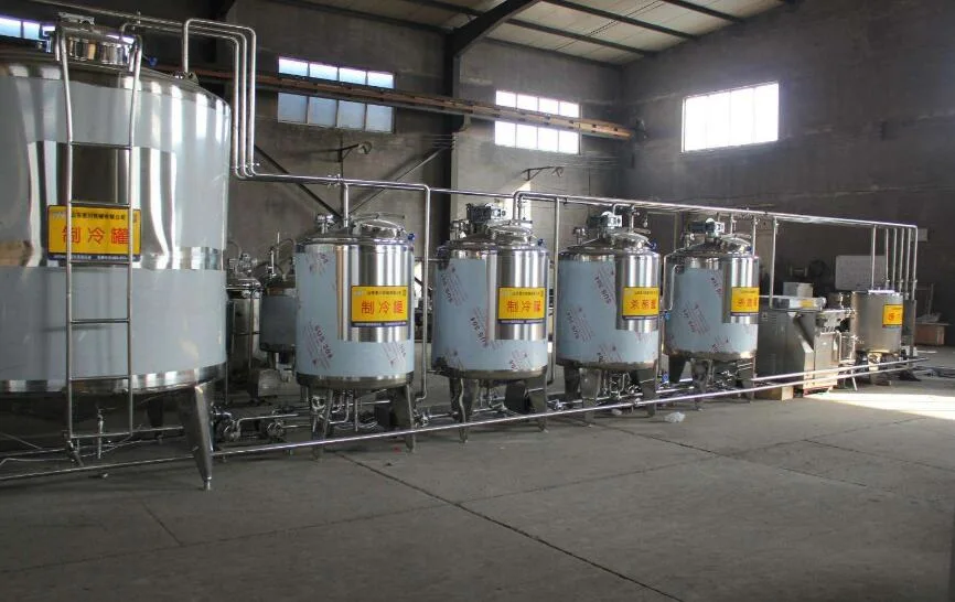 Complete Uht & Pasteurized Milk Processing Plant / Yogurt Processing Plant