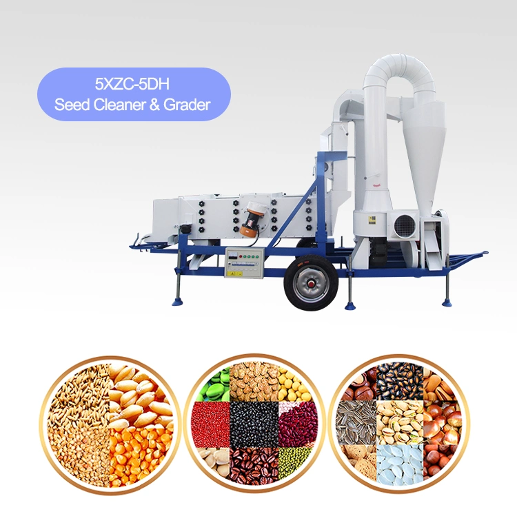 Sesame Chia Seed Peanut Green Mung Bean Grain Seed Cleaning Machine Cleaner