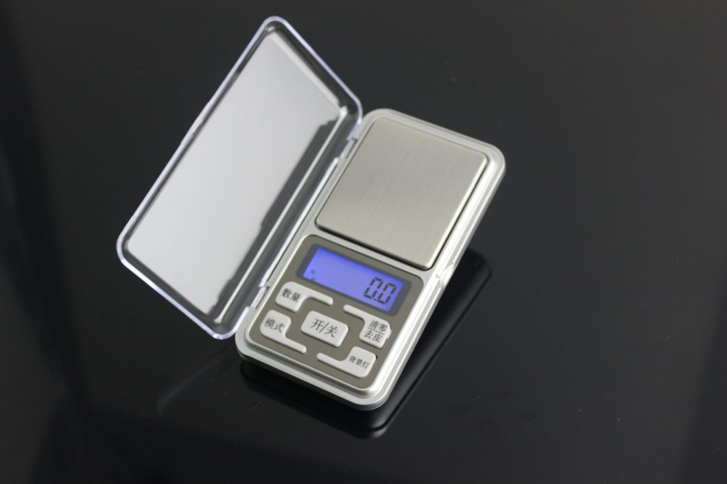 Notebook Style Mini Scale Jewelry Scale 100g/0.01g Gold Weighing Scale Pocket Weighing Scale