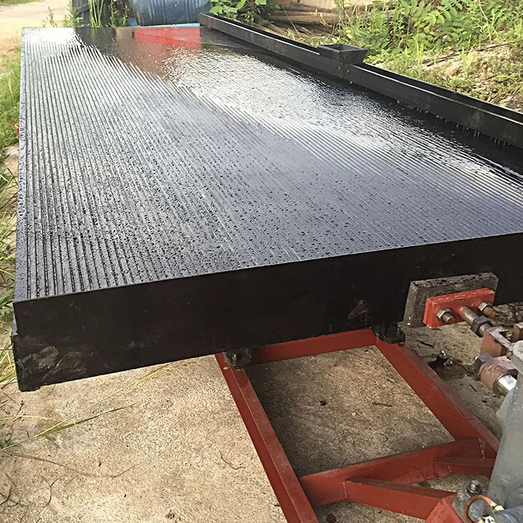 High Recycle Rate Gravity Separation Shaking Table for Gold