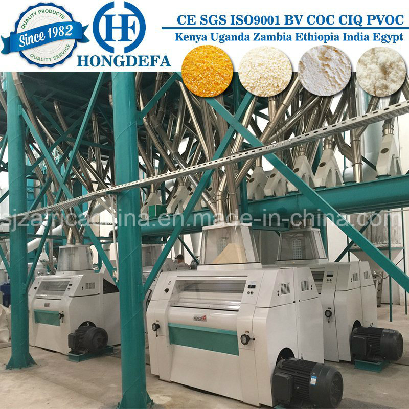 Complet Wheat/Maize Flour Processing Line Cleaning / Milling/Packing Flour Mill