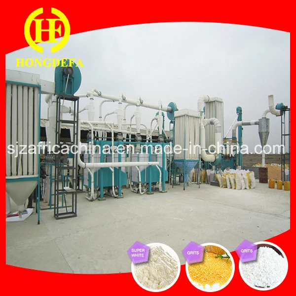 Maize Flour Milling Line with Packing Machines Maize Flour Mill