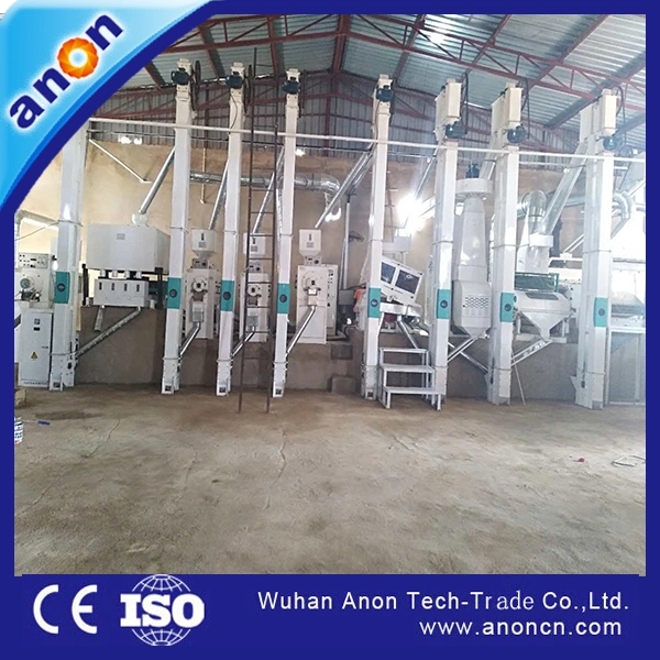 Anon Automatic 18tpd 20tpd 30tpd 40tpd Paddy Processing Machine
