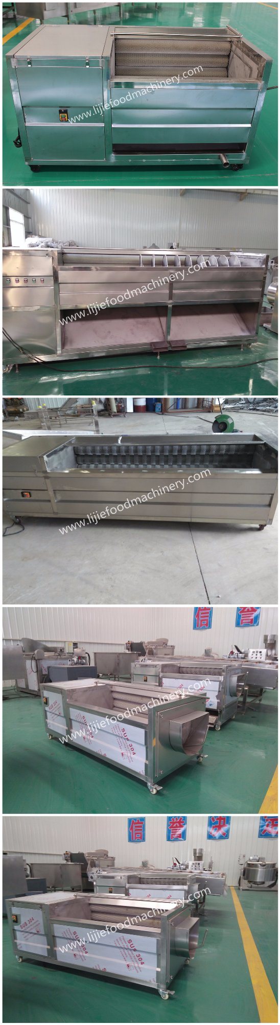 Commercial Sweet Potato Cleaning Machine/ Date Cleaning Machine