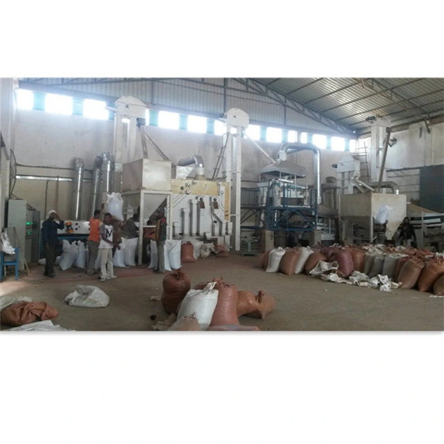 Soybean Simsim Maize Corn Wheat Cleaning Processing Line