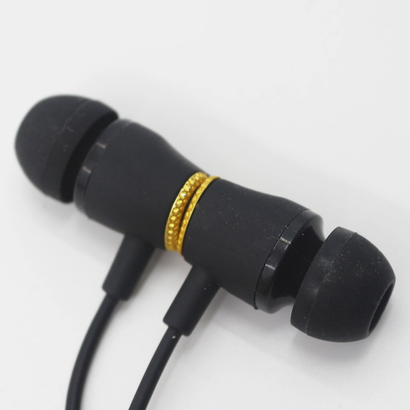 Magnetic Volume Control Stereo Bass Bluetooth Sports Neckband Headphone with Microphone for Mobile Phone