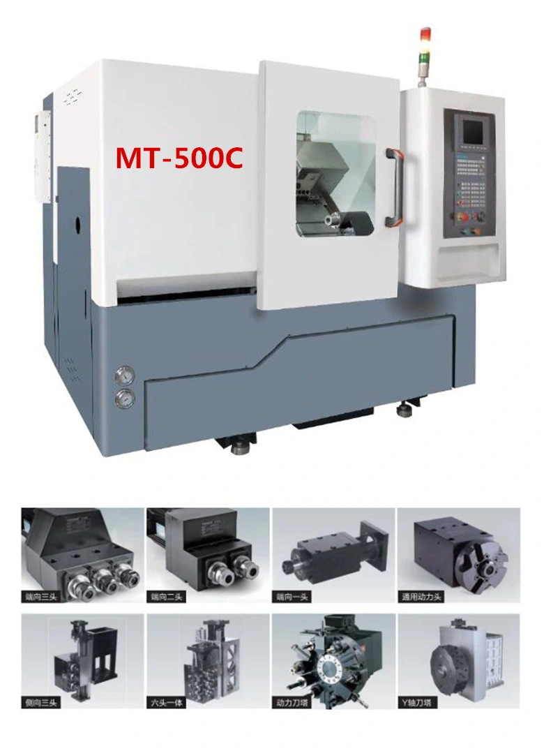 Mt-500c Slant Bed Automatic Cutting CNC Turning Machine